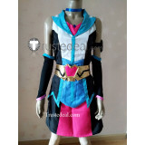 Yugioh Vrains Skye Zaizen Blue Maiden Cosplay Costume