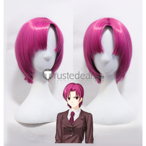Fate Hollow Ataraxia Bazett Fraga McRemitz Short Pink Cosplay Wig
