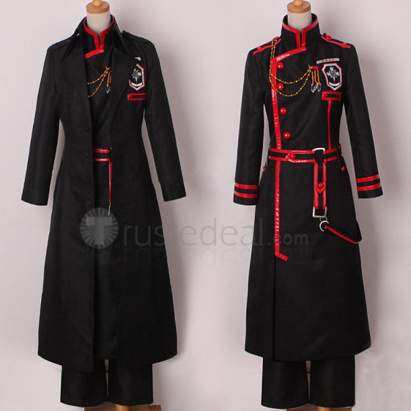 D.Gray-man Hallow Kanda Yuu 3rd Uniform Cosplay Costume