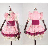 Love Live UR Card Awakening Card Cake Version Nico Maki Pink Red Cosplay Costume Dress