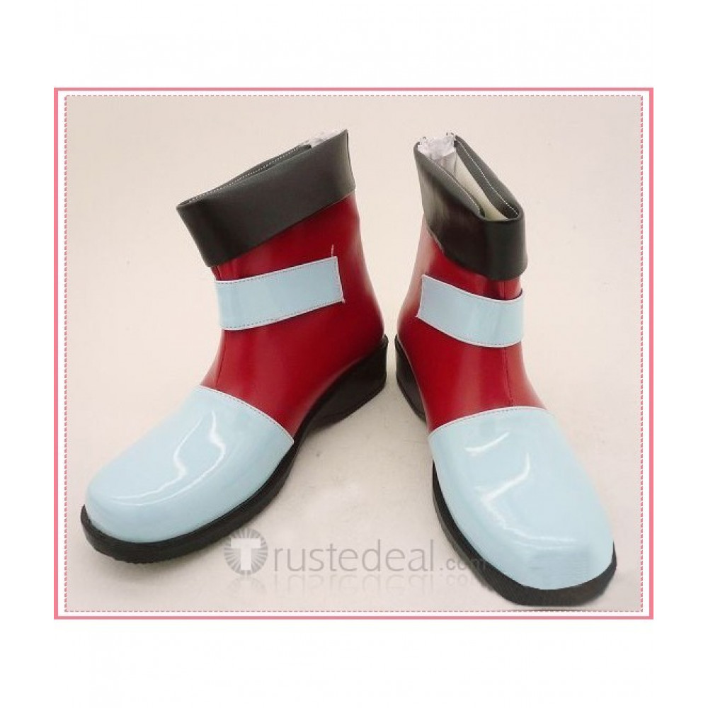yuu@ YuGiOh GX Jaden Yuki Cosplay Boots Shoes, Cosplay Shoes, Cheap