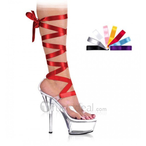 Imported PVC Upper High Heel Open-toes Platform Sexy Sandals((99-12)
