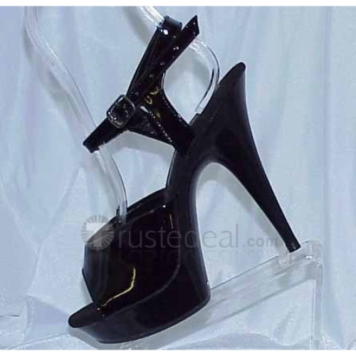 PU Leather Upper High Heel Open-toes Platform Sexy Sandals(99-17)