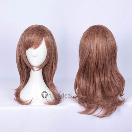 Sengoku Night Blood Yuzuki Heroine Brown Cosplay Wig