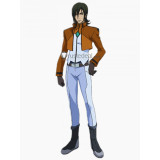 Mobile Suit Gundam 00 Allelujah Haptism Cosplay Costume