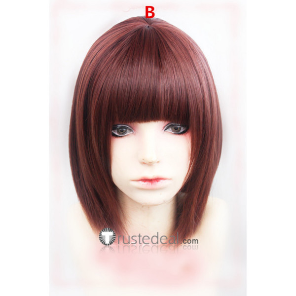 Haruhi Suzumiya Short Brown Cosplay Wigs