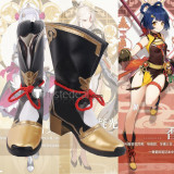 Genshin Impact Fischl Lisa Razor Xiangling Jean Cosplay Shoes Boots