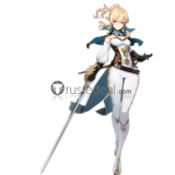 Genshin Impact Jean Barbara Lisa Cosplay Costumes