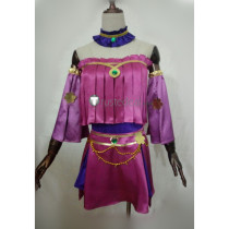 Prism Paradise PriPara Chiri Tsukikawa Purple Pink Cosplay Costume