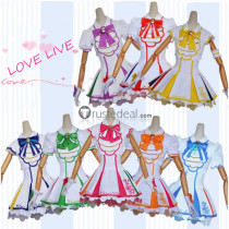 Love Live SIFAC Arcade game 4 Umi Nico Eli Maki Tojo Kotori Rin Honoka Hanayo Nine Star Venus Cosplay Costume