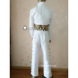 Jojo's Bizarre Adventure Diamond Is Unbreakable Rohan Kishibe White Cosplay Costume 2