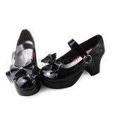 Classic Bow Lolita Shoes