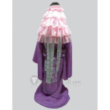 Natsume's Book of Friends Houzukigami Purple White Kimono Cosplay Costume