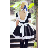 Fate Stay Night Saber Maid Cosplay Costume