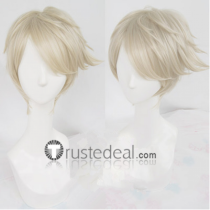 Oushitsu Kyoushi Heine The Royal Tutor Kai von Granzreich Ash-Blond Cosplay Wig