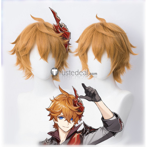 Genshin Impact Zhongli Tartaglia Childe Cosplay Costumes