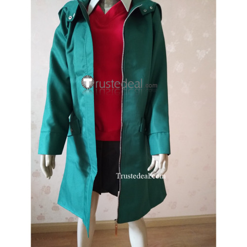 The Ancient Magus' Bride Chise Hatori Red Green Cosplay Costume