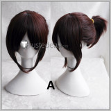 Dream Daddy Amanda Brown Ponytail Cosplay Wigs