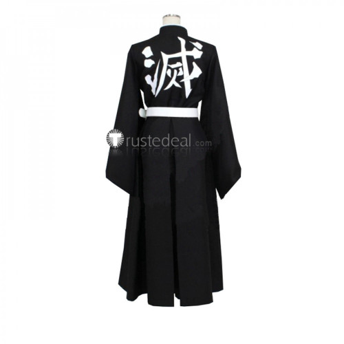 Kimetsu no Yaiba Demon Slayer Muichirou Tokitou Black Uniform Cosplay Costume