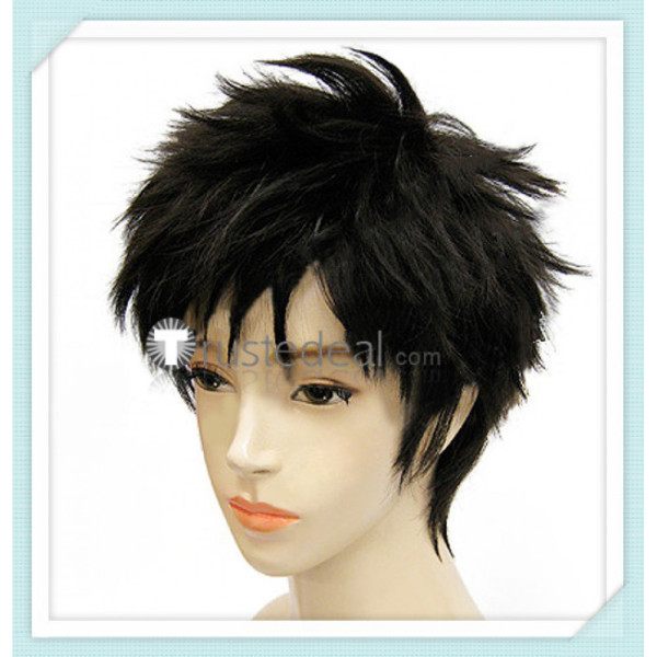 Short Black Cosplay Wig