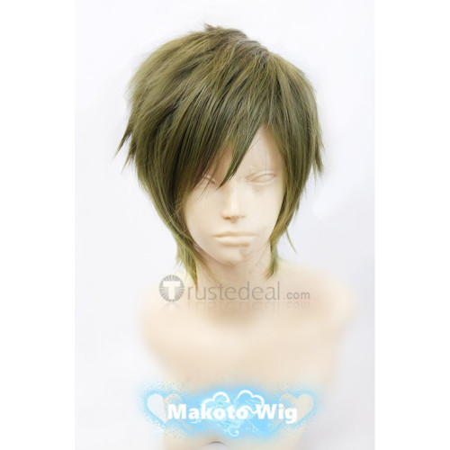 Free! Iwatobi Swim Club Tachibana Makoto Green Cosplay Wig