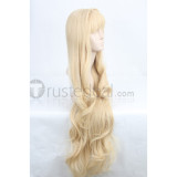 Vocaloid SeeU Long Blonde Cosplay Wig