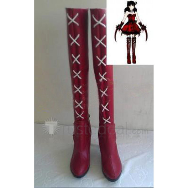 RWBY Miltiades Malachite Cosplay Boots