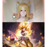 League of Legends LOL New Skin Shan Hai Scrolls Prestige Skin Star Guardian Neeko K'Sante Cosplay Wig