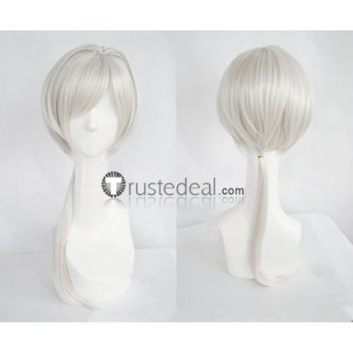 NORN9 Sakuya Nijou Silver White Cosplay Wig