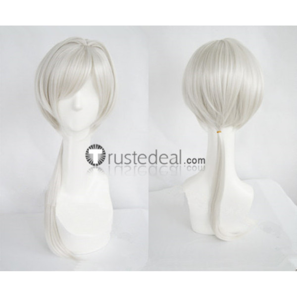 NORN9 Sakuya Nijou Silver White Cosplay Wig