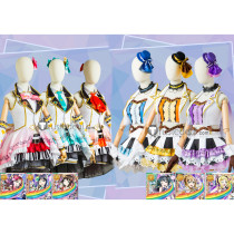 Love Live Sunshine Aqours Daydream Warrior Hanamaru Dia Mari Yoshiko Riko Kanan Cosplay Costumes