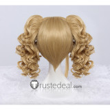 Black Butler Kuroshitsuji Elizabeth Middleford Curl Brown Blonde Cosplay Wig