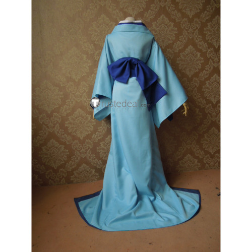 Hone Onna Blue Kimono Cosplay Costume