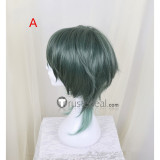 Tsukiuta Procellarum Minaduki Rui Greyish Green Cosplay Wig