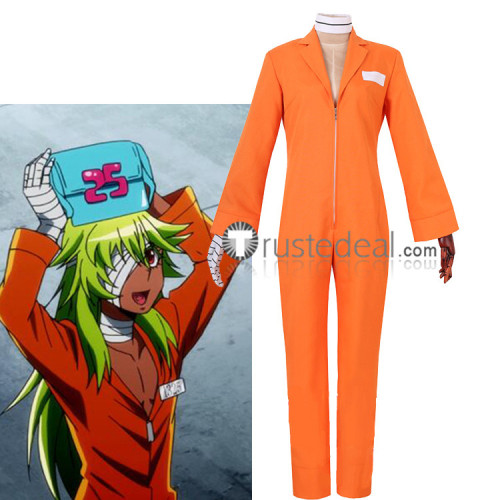 Nanbaka Nico Orange Cosplay Costumes