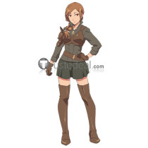 Isekai Shokudou Restaurant to Another World Sara Gold Cosplay Shoes Boots