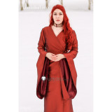 Game of Thrones Priestess Melisandre of Asshai Red Gown Cosplay Costume