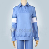 Beyond The Boundary Ai Shindou Blue School Uniform Cosplay Costume