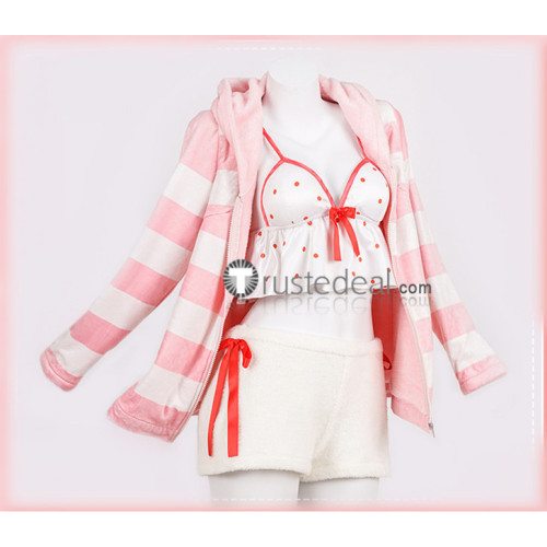 Vocaloid Hatsune Miku Room Wear Version. Pajams Cosplay Costume