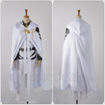 Seraph of the End Owari no Serafu Mikaela Hyakuya White Cosplay Uniform Costume