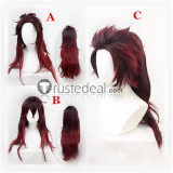 Kimetsu no Yaiba Demon Slayer Tanjiro Nezuko Kamado Genderbend Ponytail Cosplay Wig