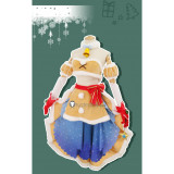 White Cat Project ShiroNeko Project Re Zero Collaboration Event Rem Ram Christmas Cosplay Costumes