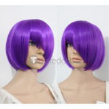 Bleach Kouraku Shunsui’s Zanpakuto Katen Kyokotsu Short Purple Cosplay Wig