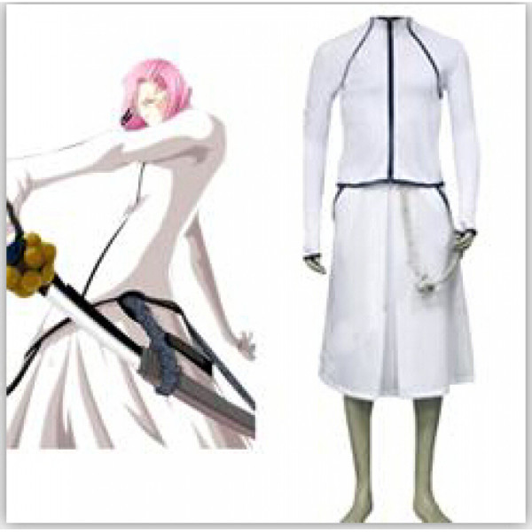 Bleach The Octava Espada Szayel Aporro Granz White Cosplay Costume