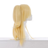 Black Butler Kuroshitsuji Alois Trancy Girl Genderband Blonde Ponytails Cosplay Wig