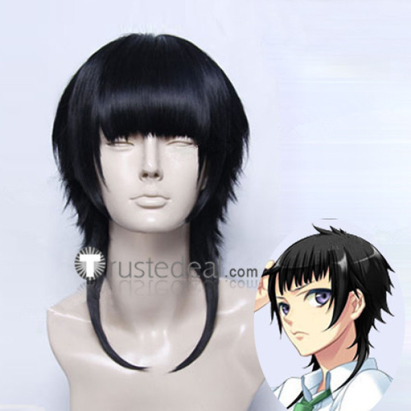 Starry Sky Azusa Kinose Black Cosplay Wig