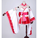 Re Zero Gokuraku Jodo Rem Ram Pink Blue Cosplay Costumes