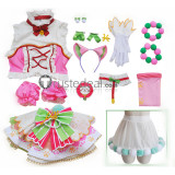 Love Live Double Ponytails Cat Neko Nozomi Umi Nico Eli Maki Kotori Hanayo Cosplay Costumes