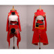 Sword Art Online Silica Red Cosplay Costume