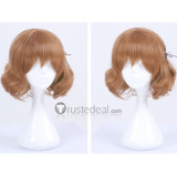 Blend S Mafuyu Hoshikawa Short Curly Brown Cosplay Wig2